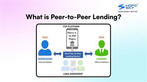 P2P Lending Platform Peer to peer lending, The borrowers, Peer